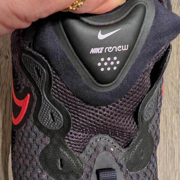 Nike Renew pink and black sneakers shoes size 9 - Picture 4 of 7